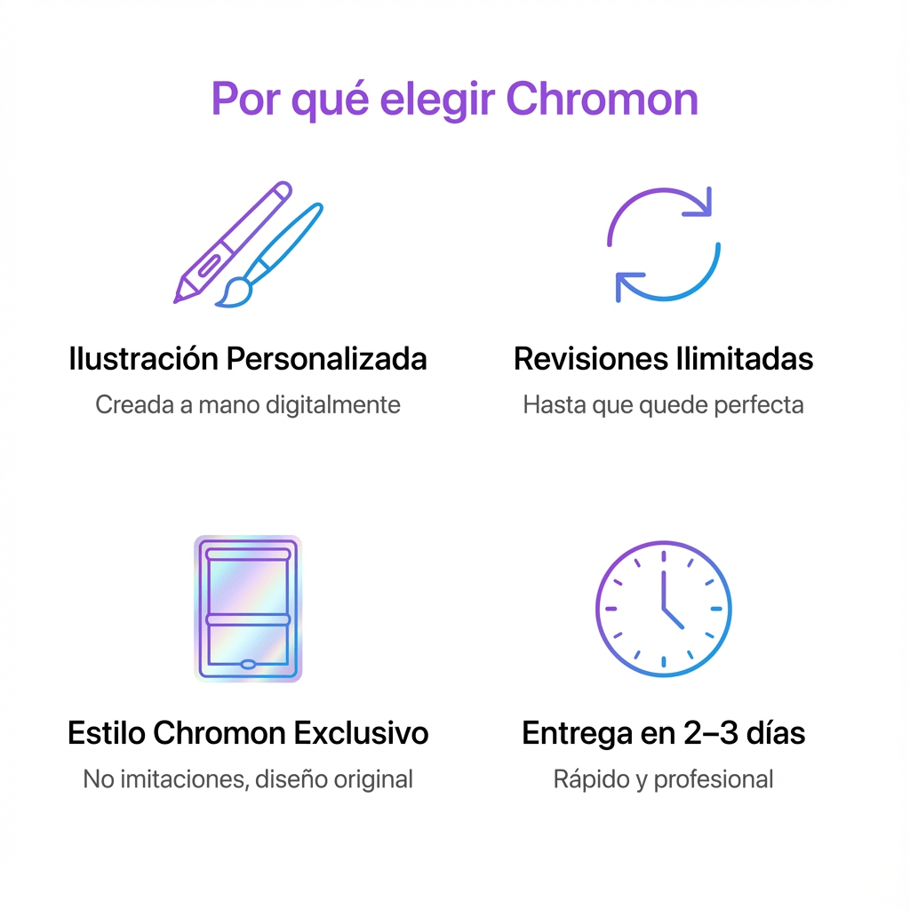Carta CHROMON – Ilustración Personalizada
